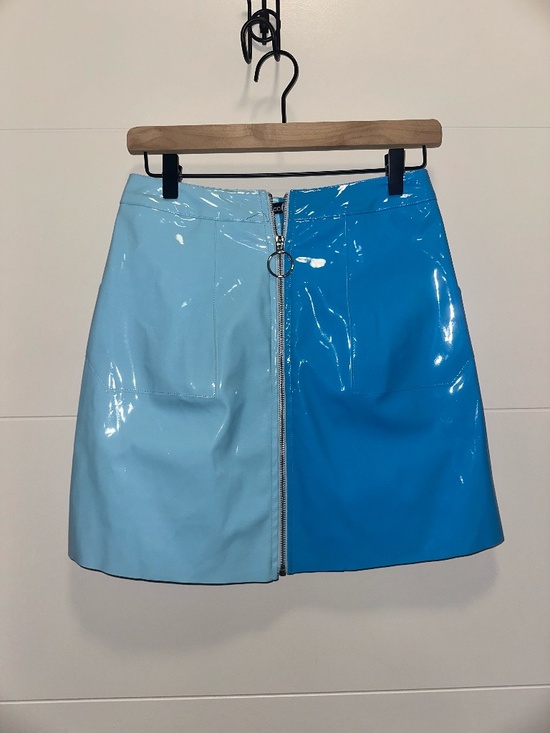 Boohoo Dresses & Skirts - boohoo NIGHT two tone blue skirt